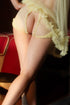 Pardon Moi! Ouvert Ruffle Panty